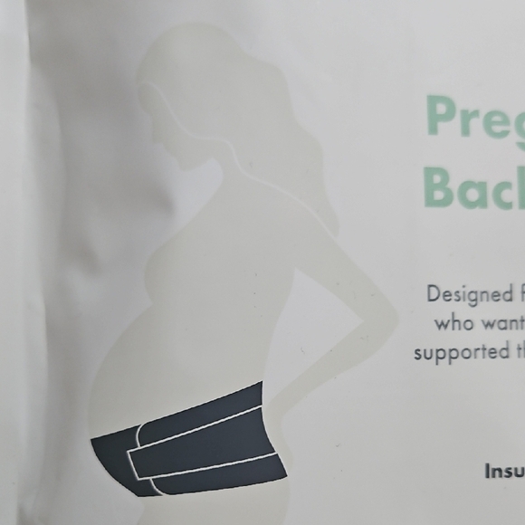 Motif Pregnancy Back Brace - White Large - Picture 2 of 6